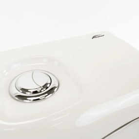 Vas de toaletă Coral Monobloc cu evacuare inferioară