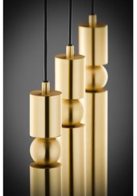 Lustră pe cablu Jupiter 2010 ALAS 3xGU10/10W/230V auriu