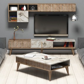 Mobilier living Michelle (Nuc + Alb). 1072222