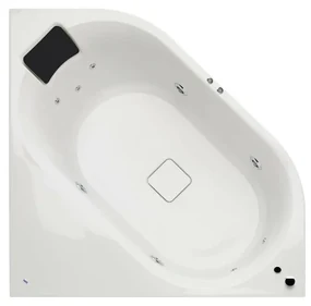 Cada cu hidromasaj Gala Center Flex 135x135 cm 9 duze