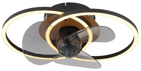 Lustra LED cu ventilator si telecomanda KAREN 03661 GL