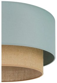 Plafonieră Duolla BOHO 1xE27/15W/230V d. 45 cm verde/maro