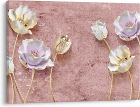 Tablou cu flori (70x50 cm)