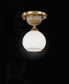 Plafoniera clasica din alama design italian 8600
