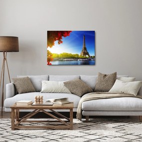 Tablou - toamna la Paris (70x50 cm)