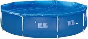 Set piscină cu cadru metalic 300 x 76 cm