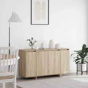vidaXL Bufet din stejar Stejar Sonoma Lemn prelucrat 135 x 41 x 75 cm