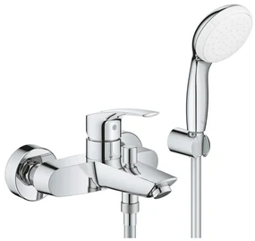 Baterie cada cu dus Grohe Eurosmart 2022,set dus inclus,crom,gama profesionala-33302003