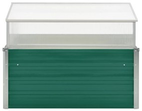 Sera, verde, 100 x 100 x 77 cm, otel galvanizat 1, Verde