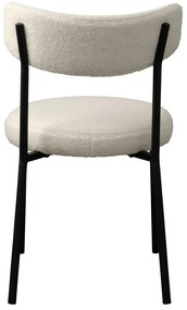 Scaune de dining albe 2 buc. Gimli – Unique Furniture