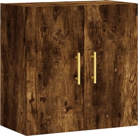 vidaXL Dulap de perete, stejar fumuriu, 60x31x60 cm, lemn compozit