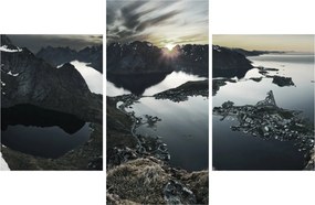 Tablou - Munții norvegieni (90x60 cm)