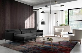 Coltar cu sezlong stanga, elegant, design italian William AC-5359-L