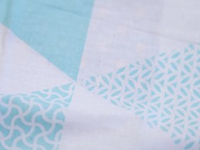 Lenjerie de pat din bumbac VELES, colorata Dimensiunile lenjeriei: 70 x 90 cm | 140 x 200 cm