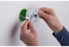 Corp de iluminat cu senzor pentru scări Paulmann 93134 LED/1,2W EDGE 230V crom