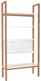 Bibliotecă cu structură din lemn de stejar Woodman Farringdon