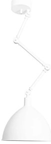ByRydens 4200930-5007 - Lustră pe tijă BAZAR 1xE27/5W/230V albă