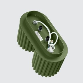 Sollux SL.1795 - Spot AURA 2xGU10/10W/230V verde