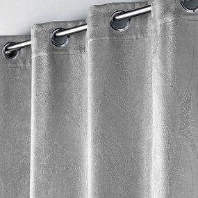 Draperie gri deschis blackout din catifea 135x280 cm Melodie – douceur d'intérieur