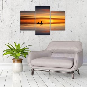 Tablou - cu barca (90x60 cm)