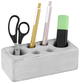 Suport gri din ceramică pentru periuțe de dinți Villena - Wenko