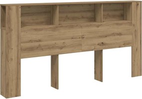 vidaXL Tăblie pat/dulap lemn artizanal 200x18,5x102,5cm lemn prelucrat