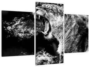 Tablou - Portretul unei leoaice (90x60 cm)