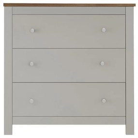 Comodă gri înaltă 81x35 cm Emerald – Støraa