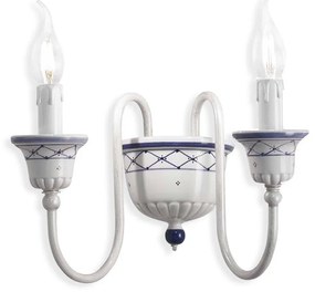 Aplica clasica realizata manual din ceramica SANREMO