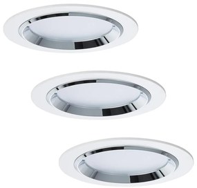 Paulmann 92693 - SET 3xLED/8W Lampă încastrată dimmabilă PREMIUM LINE 230/