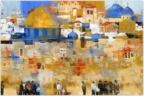 Tablou - Zidul plângerii, Ierusalim, Israel (90x60 cm)