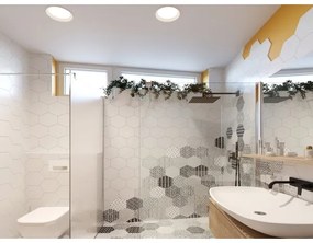 Corp de iluminat LED încastrat pentru baie ZETA LED/25W/230V 3000K IP44 LED2