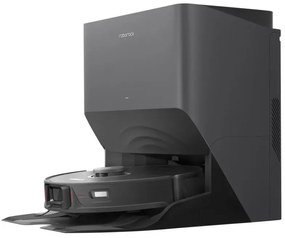 Robot aspirator cu statie automatizata Roborock S8 Pro Ultra, 50W, Wi-Fi, 6000Pa, 750ml, 300m2, Autonomie pana la 180 min, Turbo, Control vocal, Negru