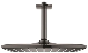 Palarie dus fix Grohe Rainshower Mono 310, 31x31 cm cu brat, montaj pe tavan, antracit (hard graphite)