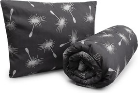 Set pilota pentru toate anotimpurile 140x200 cm din fibra siliconica cu perna 70x90 cm POLARIA