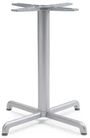 Bază masă exterior Nardi - Calice ALU, 47,5 x 47,5 x 72 cm Argento