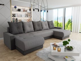Canapea extensibilă cu sp. depozitare Jasmine U (Lux 06 + Lux 05). 1059611