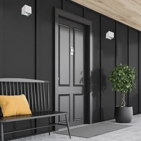 Aplică de exterior SOLIN 1xG9/42W/230V IP54 albă Rabalux 7397