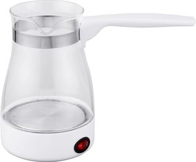 Ibric electric Floria ZLN8139 Alb, carcasa din sticla, capacitate de 0.5 Litri, putere 800W