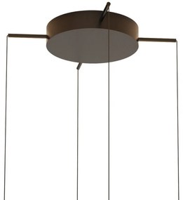 Lustra design Art Deco cu 11 surse de lumina CELLAR