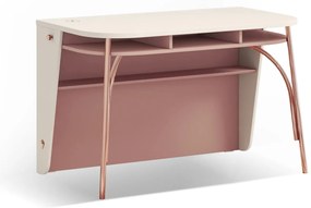 Birou Elegance cu incarcare wireless si picioare metalice ,   design modern si rafinat