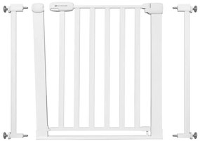 Barieră de siguranță KINDERKRAFT LOCK&GO 75-103 cm alb