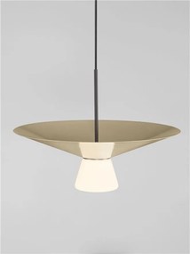 Lustra LED suspendata BARIS White Tea 38cm