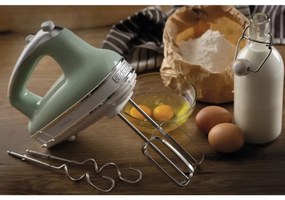 Mixer manual Ariete VINTAGE 1548/04, 450W, 5 viteze, Turbo, Verde