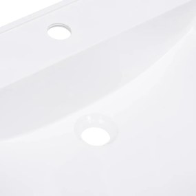 Chiuveta incorporata, alb, 900 x 460 x 130 mm, SMC 90 x 46 x 13 cm