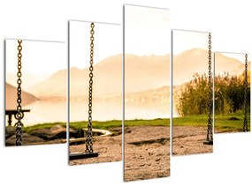 Tablou - balansoar în natură (150x105 cm)