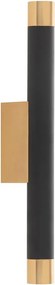 Open Design OR84573 - Aplica de perete Q 2xG9/3,5W/230V negru/auriu