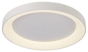 Plafoniera LED inteligenta design circular NISEKO II White 65cm
