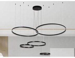 Lustră LED dimabilă pe cablu LED/220W/230V 3000-6500K + telecomandă