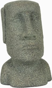 Statuetă de grădină din ceramică Easter Island – Garden Pleasure